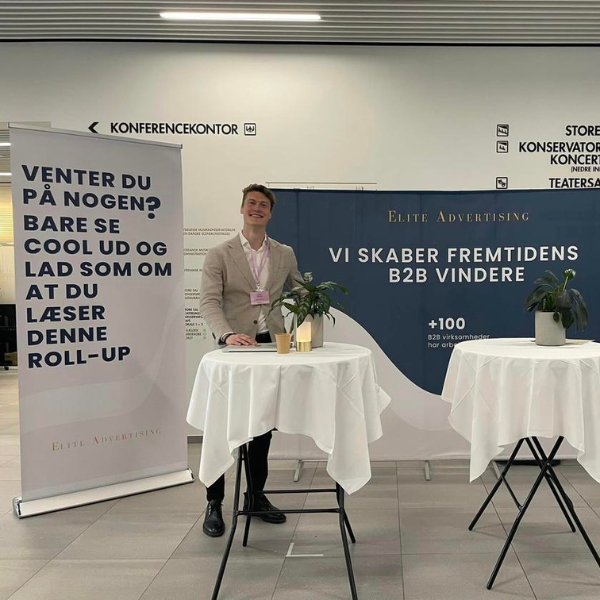 Blå kommunikation hos Elite