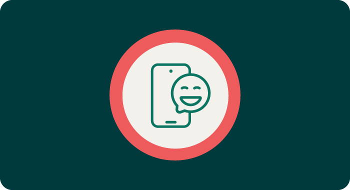 Emojiguide til den røde kundetype