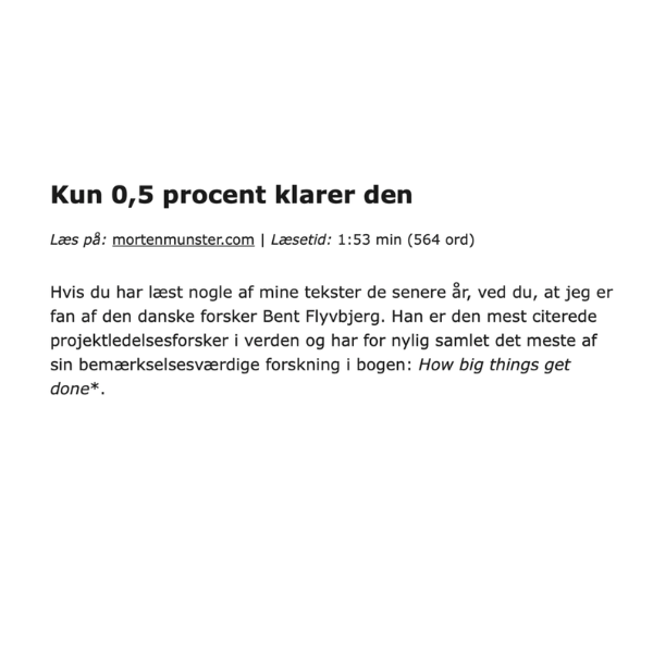 M munster og blå kommunikation