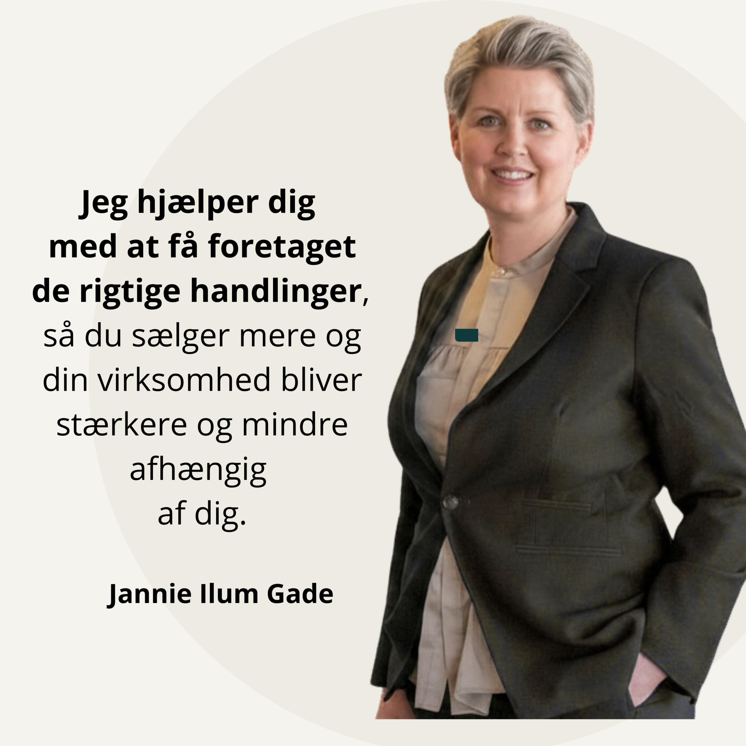 Jeg kan hjælpe dig med at sælge mere med Kundetypebogen