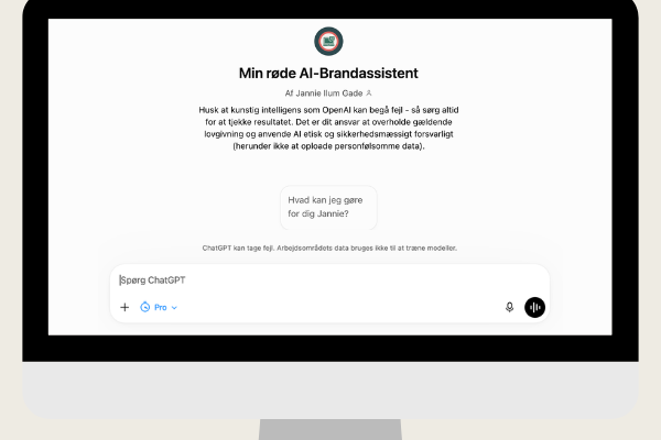 Den røde AI-Brandassistenten