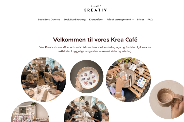 VaerKreativ krea cafe gul kundetype
